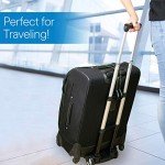 Portable Lightweight Folding Luggage Cart - Black