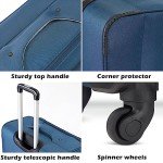 Coolife 4-Piece Lightweight Spinner Luggage Set