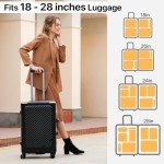 Chijoo Black 13-Piece Travel Packing Set