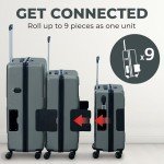 Tach V3.1 Grey Hard Shell Luggage Set - 3 Pieces