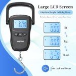 KINGON Portable Digital Luggage Scale with Strap