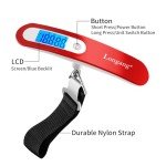 Digital Luggage Scale with Backlit Display - 110 Lbs