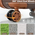 Merax Expandable Hard Shell Luggage Set with Wheels