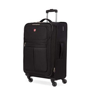 SwissGear 4010 Black 23-Inch Softside Spinner Luggage