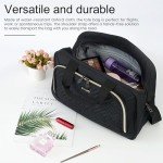 Coolife 20-Inch Lightweight Pink Rolling Suitcase