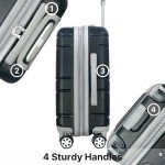 Olympia Denmark 3-Piece Lightweight Luggage Set
