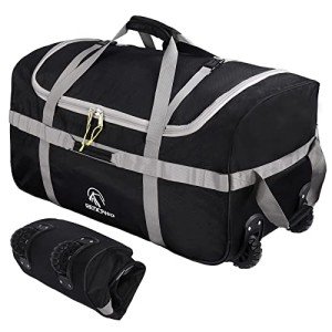 REDCAMP Large 120L Wheeled Duffle Bag