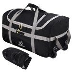 REDCAMP Large 120L Wheeled Duffle Bag
