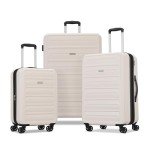 Light Pink Westridge 3-Piece Hardshell Luggage Set