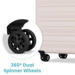 Light Pink Westridge 3-Piece Hardshell Luggage Set