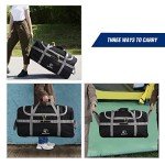 REDCAMP Large 120L Wheeled Duffle Bag