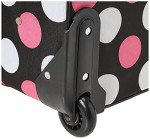 Rockland Pink Dot Softside Luggage Set, 2-Piece