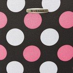Rockland Pink Dot Softside Luggage Set, 2-Piece