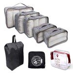 8-Piece Packing Cube Set with Travel Pouches