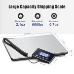 KUAIVO Digital Luggage Scale - 299 kg Capacity