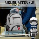 YOREPEK 50L Water-Resistant Travel Backpack with USB