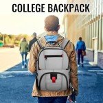 YOREPEK 50L Water-Resistant Travel Backpack with USB