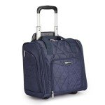 Amazon Basics 14" Underseat Rolling Luggage - Navy