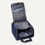 Amazon Basics 14" Underseat Rolling Luggage - Navy