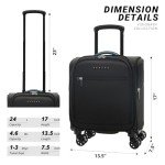 Verage 14-Inch Underseat Carry-On Luggage with Wheels