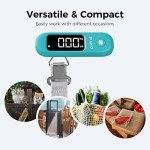 Digital Luggage Scale for Up to 110 lbs