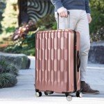 Ricardo Beverly Hills 3-Piece Rose Gold Luggage Set