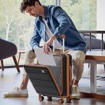 imiomo 20-Inch Spinner Carry-On Luggage with Lock