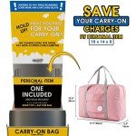 Narwey Foldable Travel Duffel Bag for Spirit Airlines