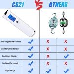 Portable Digital Luggage Scale with LCD Display