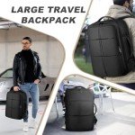 Large 50L Travel Backpack with USB Charging Port
