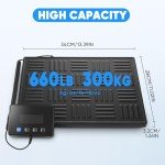 Heavy-Duty 660lbs Postal Scale with LCD Display