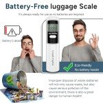 Battery-Free Portable Handheld Luggage Scale - 110lbs