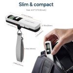 Battery-Free Portable Handheld Luggage Scale - 110lbs