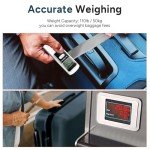 Battery-Free Portable Handheld Luggage Scale - 110lbs