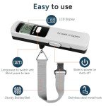 Battery-Free Portable Handheld Luggage Scale - 110lbs