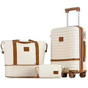 Joyway 20" Expandable Hard Shell Carry-On Set