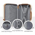 Joyway 20" Expandable Hard Shell Carry-On Set