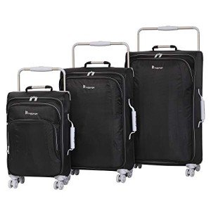 it luggage World's Lightest Dark Grey Softside Spinner Set