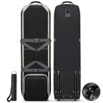 Heavy-Duty Golf Travel Bag with Wheels & Cooler