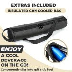 Heavy-Duty Golf Travel Bag with Wheels & Cooler