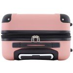 Chicago Hardside Expandable Spinner Luggage, Rose Gold