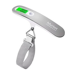 Portable Digital Luggage Scale with Tare Function
