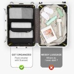 Expandable Compression Packing Cubes Set - 6 Pieces