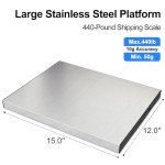 Wireless Heavy Duty Shipping Scale with LCD Display