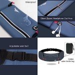 Waterproof Running Waist Pack with Water Bottle Holder