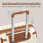 Melalenia 7-Piece Hard Shell Luggage Set