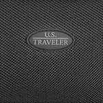U.S. Traveler 20" Lightweight Rolling Carry On Black