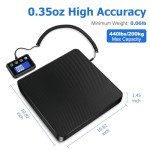 Accurate 440 lbs Digital Postal Scale with Tare Function