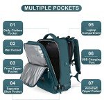Airline Approved Waterproof Travel Backpack for All