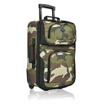 U.S. Traveler 20" Camouflage Rolling Carry-On Suitcase